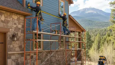 Vinyl siding installation for Colorado Springs, CO homes by a local siding contractor