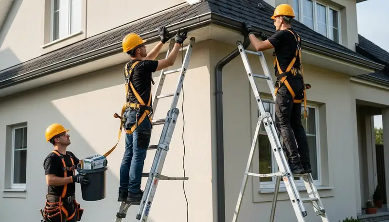 Colorado Springs, CO gutter repair by FX Remodeling & Exteriors for leaks and storm damage