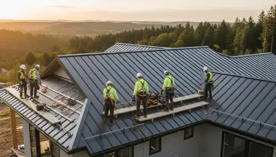 Colorado Springs, CO metal roofing installation for hail, snow, and UV protection by FX Remodeling & Exteriors