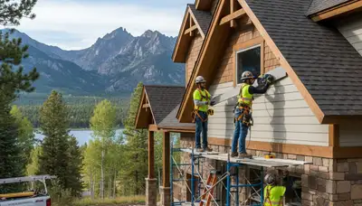 Vinyl siding installation for Colorado Springs, CO homes by a professional siding contractor