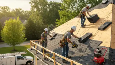Roof installation in Colorado Springs, CO by FX Remodeling & Exteriors for hail and wind protection