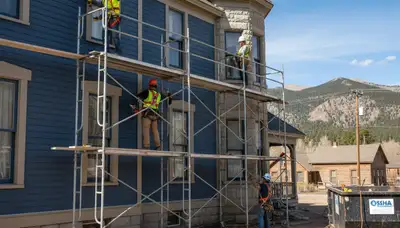 Vinyl siding installation in Colorado Springs, CO for a residential home exterior