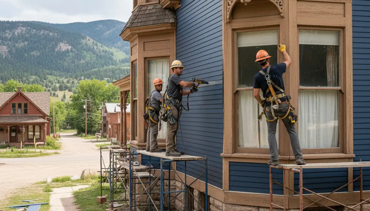 Vinyl siding installation in Colorado Springs, CO for a professional home exterior upgrade