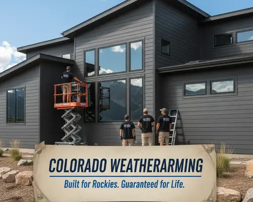 Vinyl siding made for Colorado Springs, CO weather for durable home protection