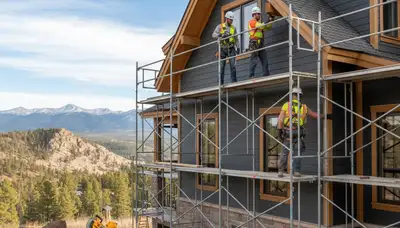 Vinyl siding installation in Colorado Springs, CO for a residential home exterior
